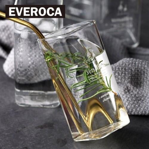 Beer Cup double Simple wine whiskey whisky Glass Transparent Heat-resistant Tea And Juice glazen shot champagne glasses copas