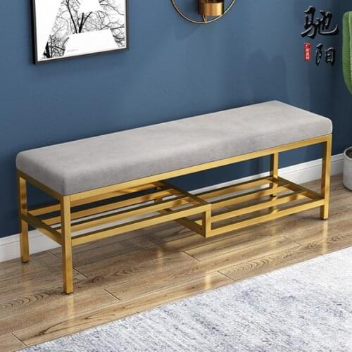 Shoe Rack Living Room Furnitu Modern Shoe Cabinets Shoe Stool for Entry Home Simple Iron Art Shoe Rack for Hallway Bench Shoes