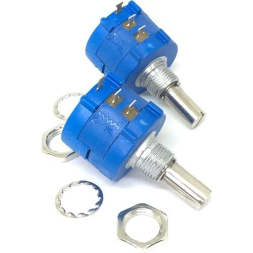 2PCS 3590S 10K 3590S-2-103L 10k Ohm 10 Turn Variable Resistor Potentiometer