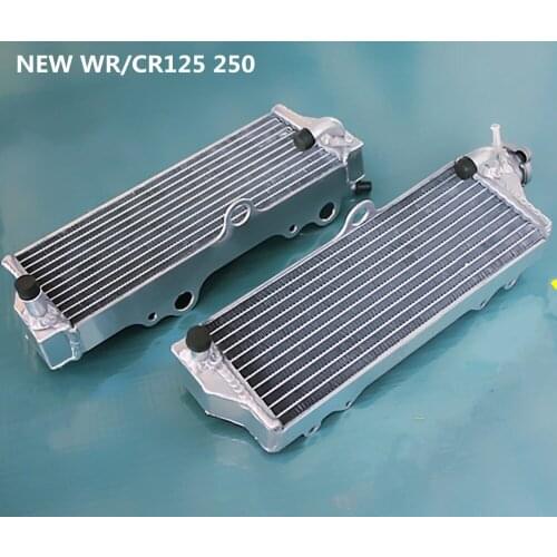 Aluminum alloy radiator for Husqvarna CR125 WR125 2000-2008: CR250 2000-2005 WR250 2000-2011 ; WR300 2009-2011: WR360 2000-2002