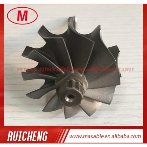 TD04HL 45.65/52.00mm 11 blades turbine shaft /turbo wheel /turbo shaft 93mm shaft length