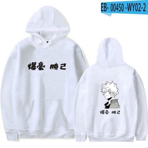 My Hero Academia Katsuki Bakugo Hoodies Sweatshirt Men/women Boku No Hero Academia Sweatshirt Boys/girls Children Clothing