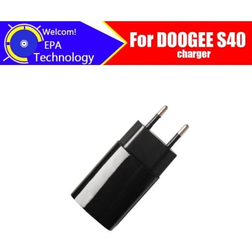 DOOGEE S40 Charger 100% Original New Official Quick Charging Adapter Accessories For DOOGEE S40 Mobile Phone