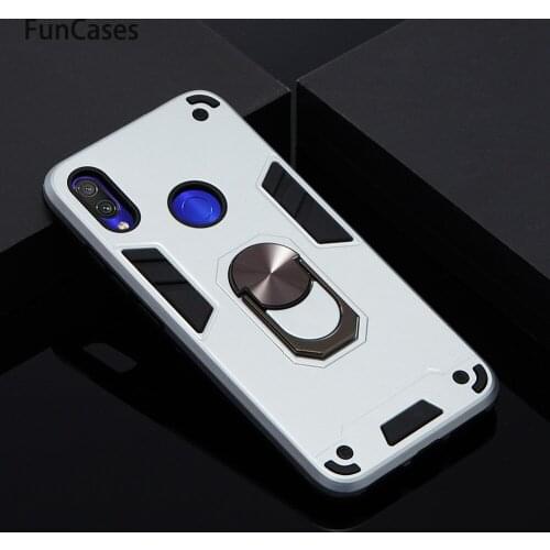 Armor Magnetic Cellphone Cases For capinha Redmi Note 7 PC + TPU Cover Portable Redmi hoesje Note 7S Note 7 Pro S 4X 8 8T 6 4 5