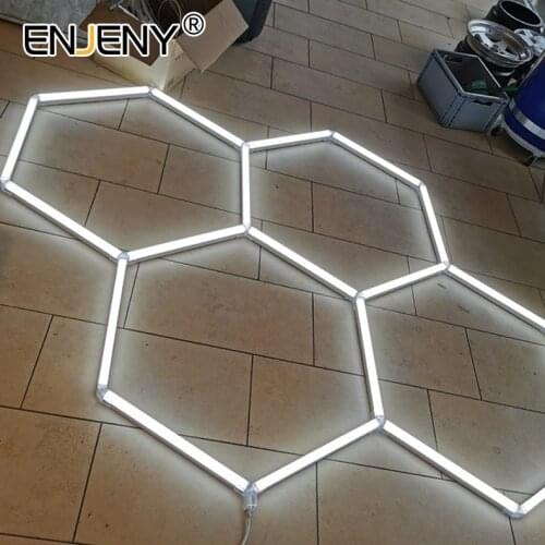 SLMC02 China factory price of for Car workshop film coating export to New Zealand hexagon led panel light