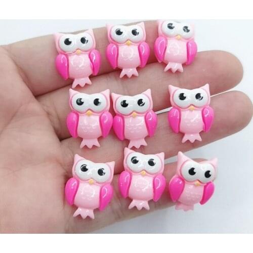 10/30Pcs Cartoon Mini Penguin Flat back Resin Cabochon Flatback Decoration Crafts DIY Hair Bows Accessories Scrapbooking 16*21mm