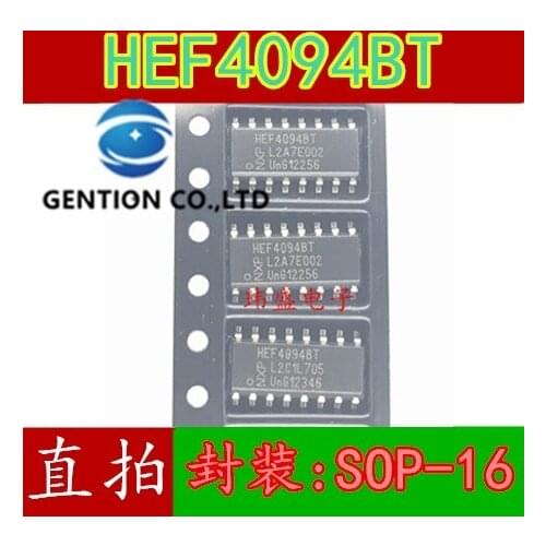10PCS HEF4094BT SOP-16 logical shift register in stock 100% new and original