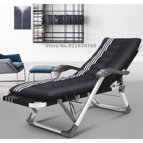 Aluminum Folding Chair Lunch Break Office Siesta Beach Ultra Light Multifunctional Balcony Home Leisure Chair