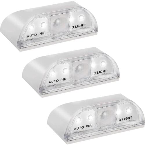 2021 New LED Motion Sensor Light Battery Operated Wireless Wall Lamp Night Light No Glare Corridor Closet LED Cabinet Door Light