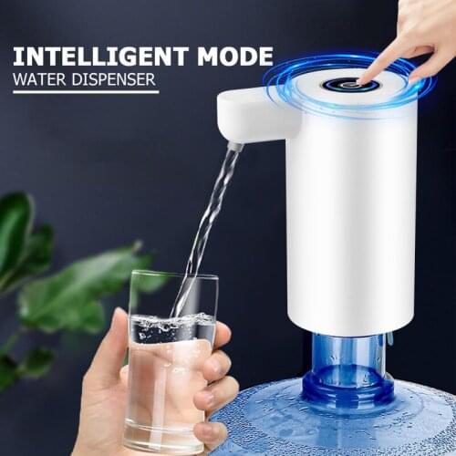 Electric Water Dispenser Wireless Portable Electric Auto Water Pump Bucket Bottle Dispenser USB Rechargeable Water Pump