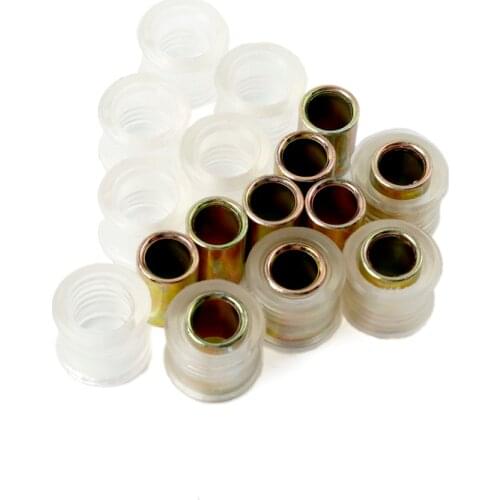 Pack of 10 Motorcycle Parts Scooter Rear Shock Absorber Rubber Bushing Rubber Ring 10mm Rear Shock Absorber Bushing