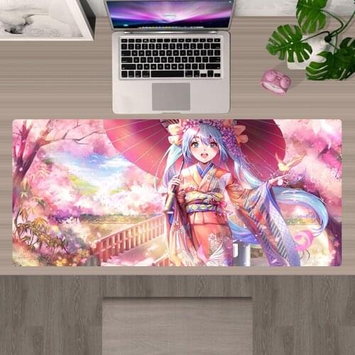 Anime Vocaloid Mouse Pad Kawaii Mousepad Gaming Accessories Podkladka Pod Mysz XL 30x60 Tapis De Souris Mausepad Tappetino Mouse