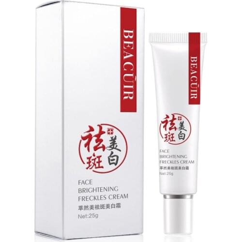 Freckle Whitening Cream Moisturizing Brightening Whitening Cream serum facial Lighten spots Even skin tone skin care products