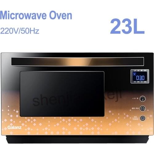 Household Microwave Oven 23L Electric Microwaves Smart APP Remote control touch screen intelligent lightwave oven 220v50hz 1pc