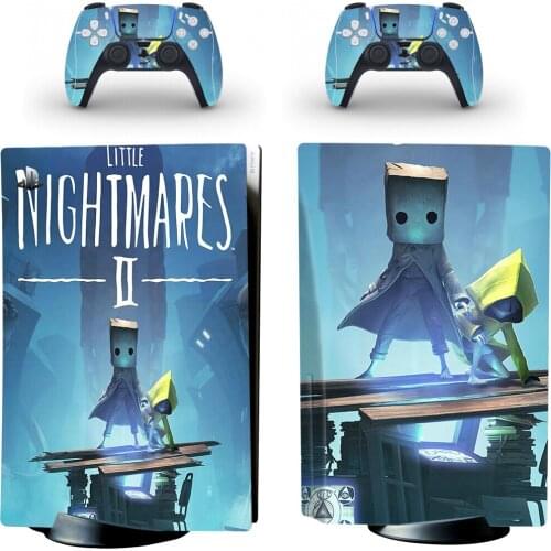 Little Nightmare Style PS5 Disc Edition Skin Sticker for Playstation 5 Console & 2 Controllers Decal Vinyl Protective Skins