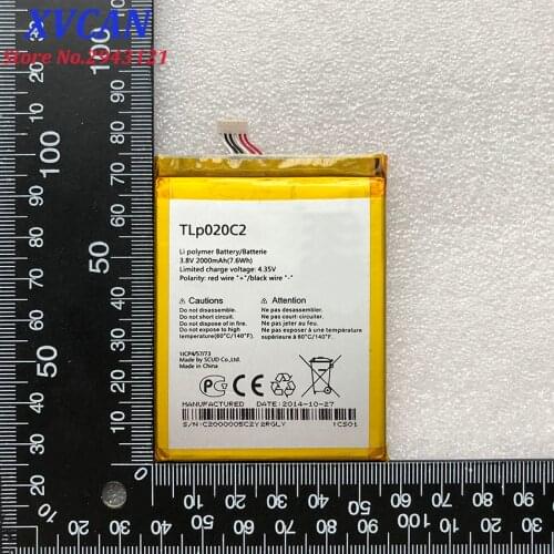 Original TLP020C1 TLP020C2 2000mAh Battery For Alcatel Idol x1s 6034R S950 Idol x 6037y 6040x 6032 TCL S950 Smart Phone