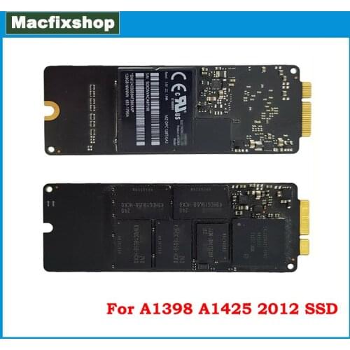 Original Laptop SSD 2012 2013 For Macbook Pro Retina 13.3" A1425 15.4" A1398 128GB 256GB 512GB 768GB Solid State Drive Tested