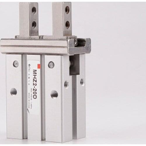 SMC Type MHZ2-25D Pneumatic Finger Open Air Quality MHZ2 Series Parallel Claw Finger Cylinder Special Offer