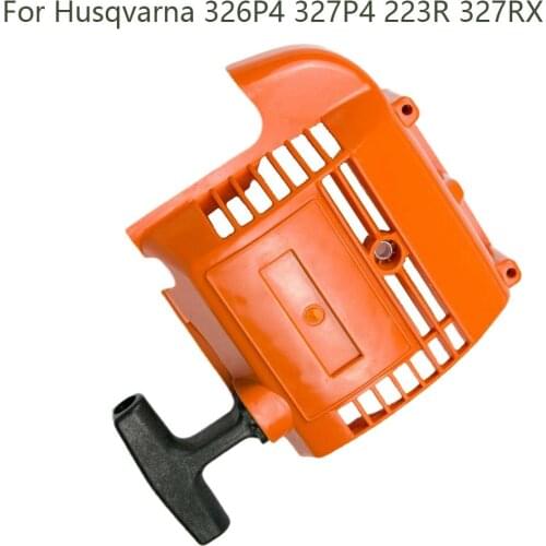Chainsaw Recoil Starter Pull Start For Husqvarna 326P4 327P4 223R 327RX String Trimmer Parts Recoil Starter Assy Lawn Mower Part