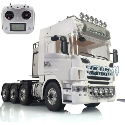 1/14 LESU Metal Sca 8*8 Chassis Light Hercul R730 Cabin Tractor Truck Radio THZH0957-SMT3