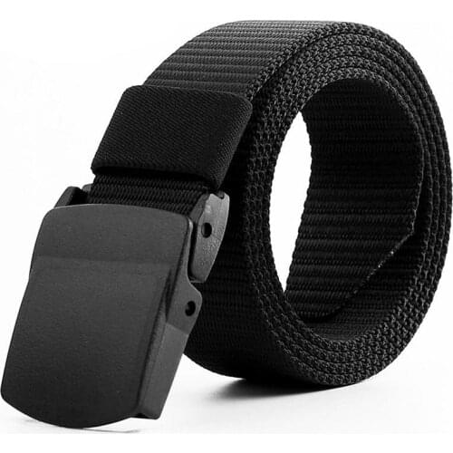 125 Cm Long Big Size New Nylon Material Mens Belt Military Outdoor Male Jeans Tactical Belts For Men Luxury