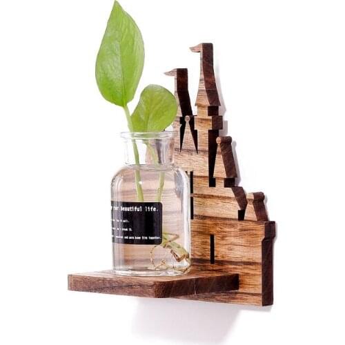 Strong water resistance creative home decoration wall decoration breeding flower Ware fine texture wall hanging water cu