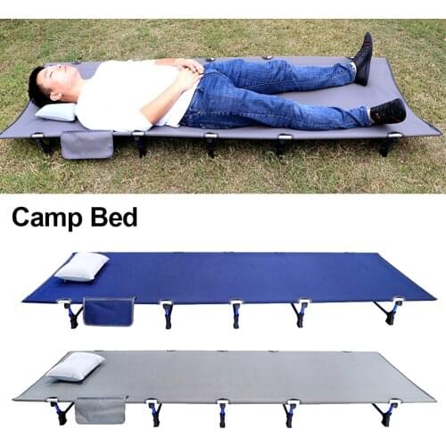 Ultralight Folding bed Camping Cot Bed Portable Compact for Outdoor Travel Base Camp Hiking Mountaineering Camping Cot Bed