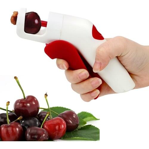 Cherry Seed Remover Fruit Tool Fruits Tool 1 pc Fast Remove Cherries Pitters Plastic Kitchen Accessories