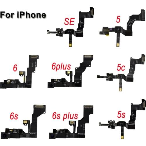 1pcs High Quality For iPhone 5 5G 5C 5S SE Light Proximity Sensor Flex Cable with Front Facing Camera Microphone Assembly