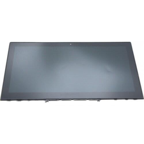 15.6'' FHD LED Touchscreen Glass Digitizer IPS LCD Display Panel Assembly +Bezel LP156WF4(SP)(L1) For Lenovo Y50-70 1920x1080