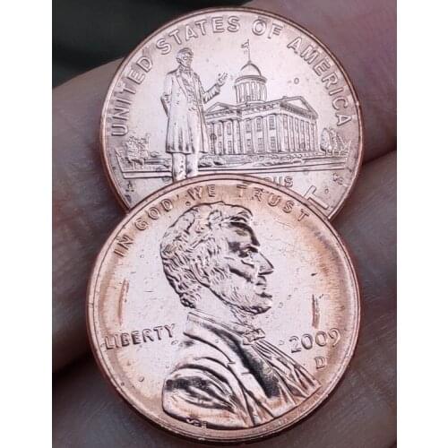 19mm 2009 ,100% Real Genuine Comemorative Coin,Original Collection