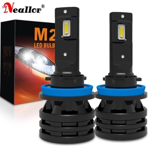 2x Canbus Car Headlight H8 H9 H11 H7 H4 H1 H3 LED Bulb H11 HB3 9005 9006 12V Auto For BMW E46 E39 E90 E60 E36 F30 F10 X5 X3