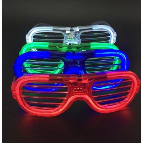 4 Color Can Choose Led Luminous Party Glasses Grand Event Stage Light Up Dance Wear
