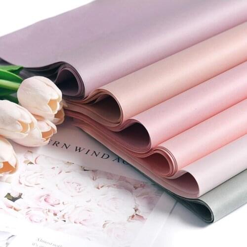 40pcs Flower Wrapping Paper Sydney Paper Floral Bouquets Lined Decorative Wrapping Paper Baking Packaging Materials for Florists