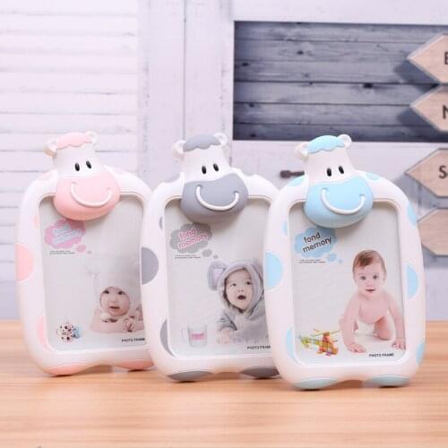 7-inch cow three-dimensional photo frame set-up cartoon creative modeling photo frame photo frame