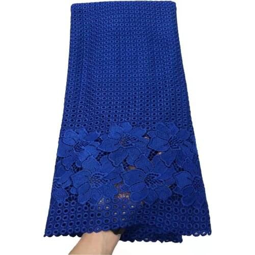 African Cord Lace Fabric Swiss Lace Fabric 2021 High Quality Nigerian African Guipure Lace Fabric Punch Water Soluble For Party