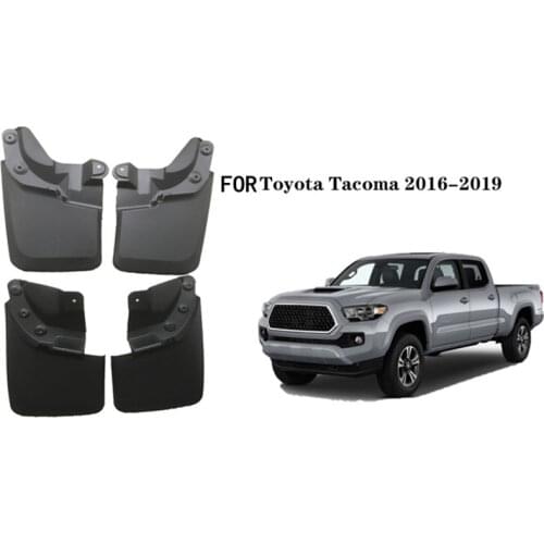 Car fender For Toyota Tacoma 2005-2019 Mud Flap Flaps Splash Guards Mudguards 4pcs
