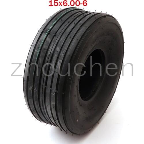 15x6.00-6 inch tubeless tire tubeless for Harley electric scooter tires