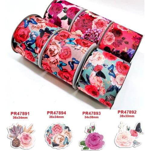 Free shipping 2020 new arrival 50yards cartoon printed grosgrain ribbons40063