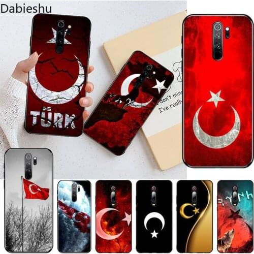 Turkey Turkish Flag Phone Case for Redmi Note 9 8 8T 8A 7 6 6A Go Pro Max Redmi 9 K20 K30 Pro