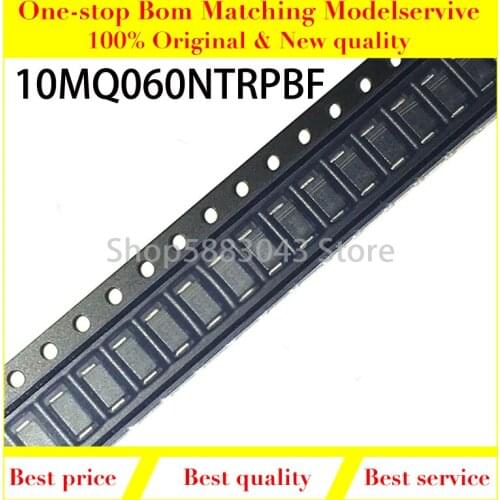 50pieces) New original 10MQ060NTRPBF IR1H 10MQ060N SMA(DO-214AC) 60V 1A DIODE SCHOTTKY