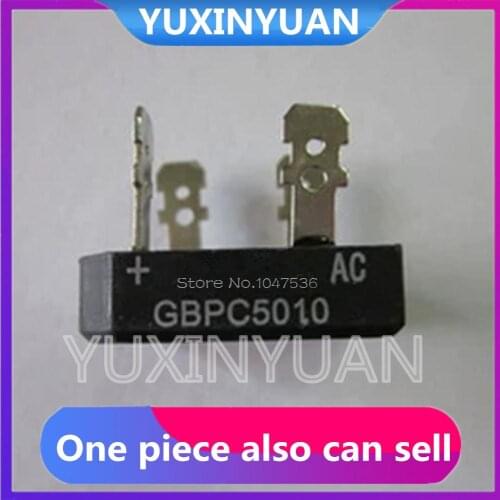 2PCS/LOT GBPC5010 Bridge Rectifiers 1000V 50A Bridge Rectifier new original