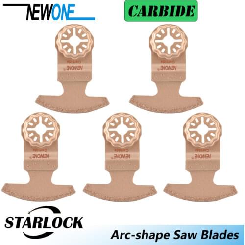 NEWONE starlock Carbide Segment Saw Blades for Starlock System Oscillating Multi-Tools Electric Trimmer cutting wood