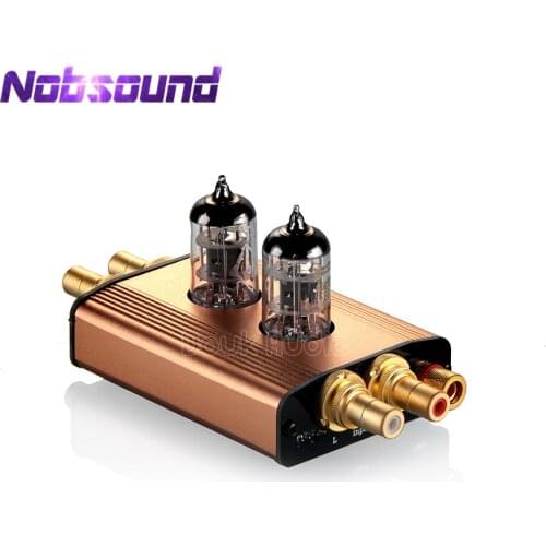 Nobsound High-End Mini Vacuum Tube MM Phono Turntable Pre-amplifier HiFi Preamp Vinyl Phono Amplifier