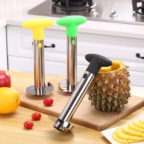 Kitchen Gadgets Stainless Steel Pineapple Peeler for Kitchen Accessories Pineapple Slicers Fruit Knife Cutter Kitchen Tools