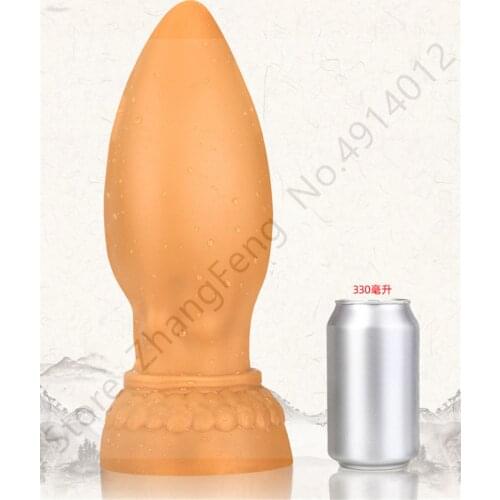 Super soft Super big anal dildo butt plug prostate massage vaginal Masturbation cock adult erotic sex toy for women gay anal sex