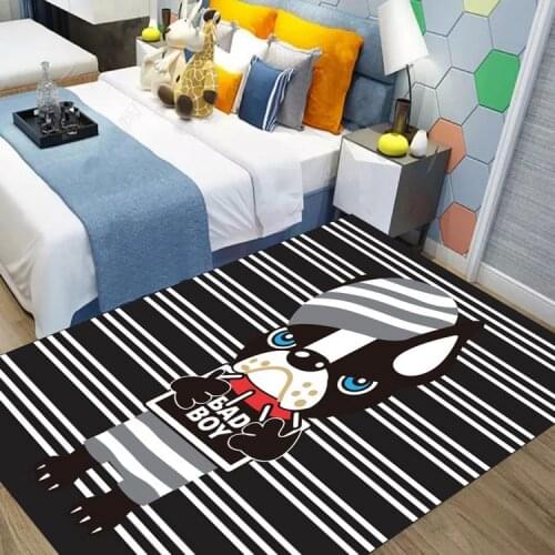 Dog Shaggy Anti-Skid Floor play Mats 3D Carpet Non-slip Rug Dining Living Room Soft Kids Bedroom Mat Carpet
