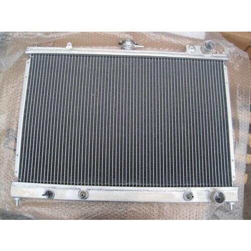 Alloy ALUMINUM RADIATOR FOR NISSAN Pintara Skyline R31 AT 1986-1993 1987 1988 1989 1990 1991 1992