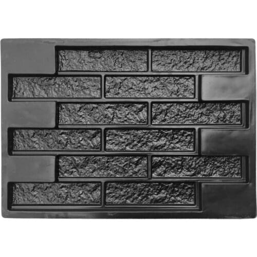 DIY Path Maker Paving Cement Brick Mold Stepping Pavement Paver Plastic Concrete Mould Garden Decoration