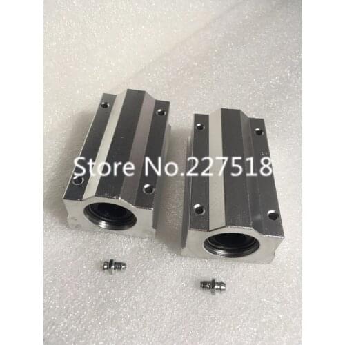1pcs/lot SCS20LUU 20mm Linear axis Ball Bearing block, Bearing pillow Bolck with LM20LUU bush